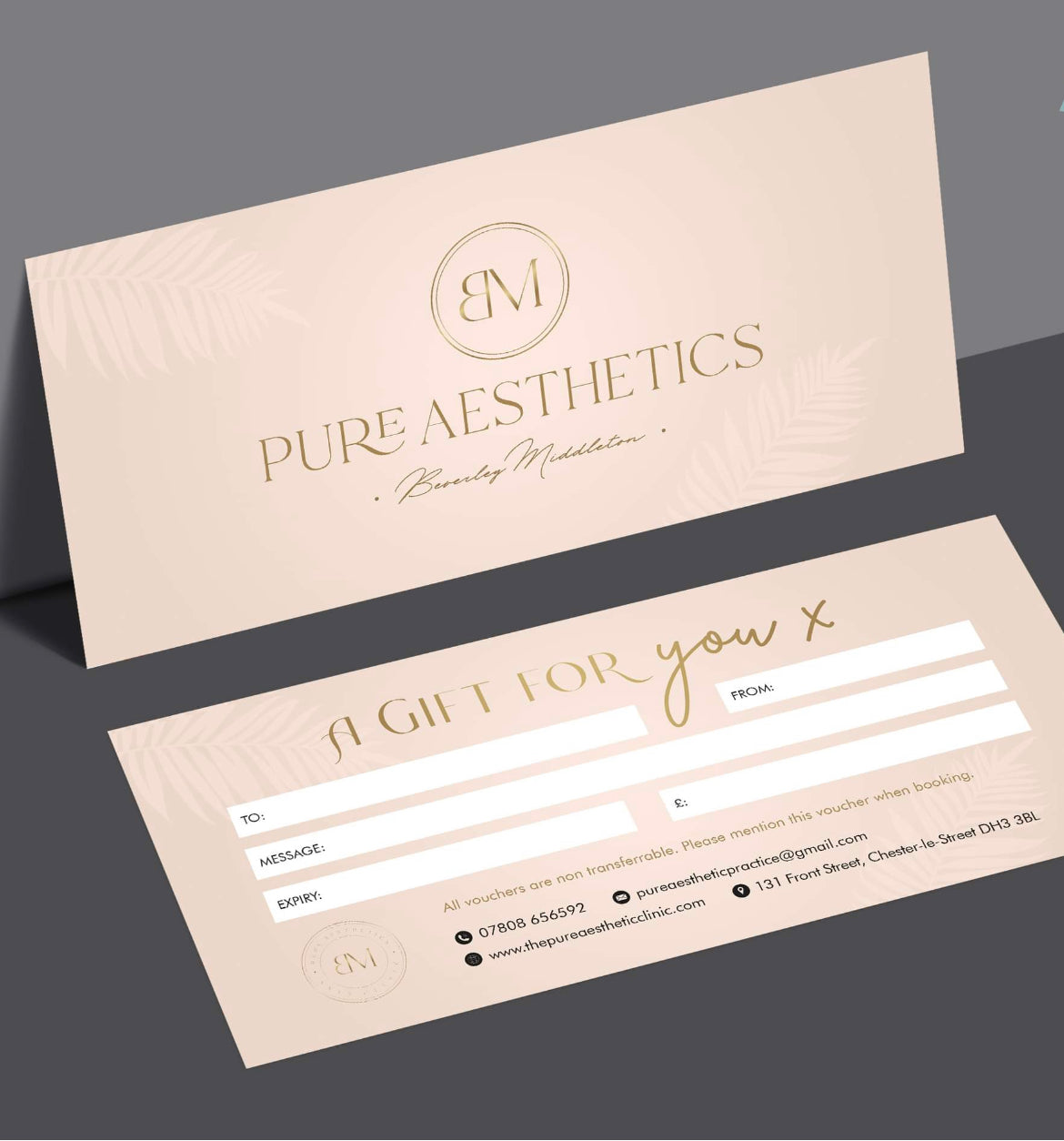 Pure Aesthetics Gift Voucher